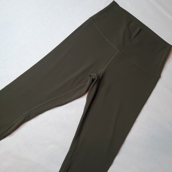 Lululemon Women's Size 6 Tall Align High-Rise Pant 31" Dark Olive W5BQ5T - Picture 1 of 7